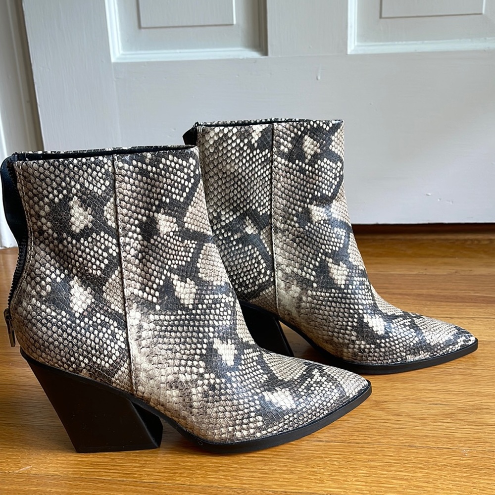 Dolce Vita Snakeskin booties